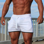Men's Mesh Bermuda Gym Shorts with Side Pockets