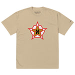 Oversized faded Naughtito Star t-shirt by Naughtito