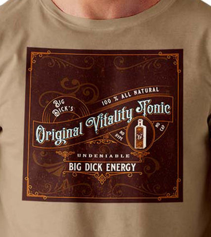 Big Dick Energy T-shirt by Naughtito